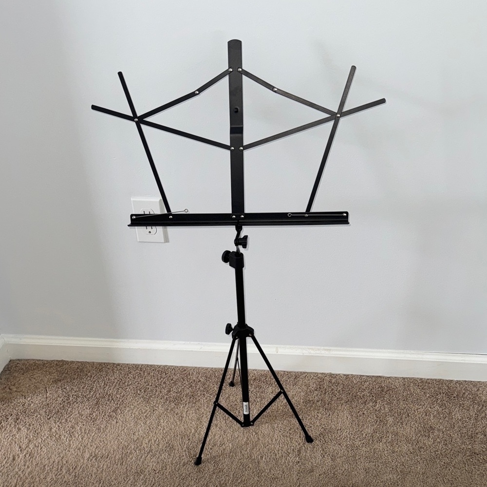On-Stage Stands Black Music Stand Bag and Stand